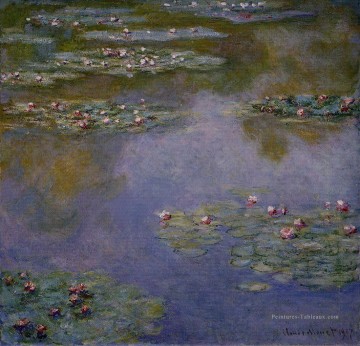 Fleurs impressionnistes œuvres - Nymphéas III Claude Monet Fleurs impressionnistes